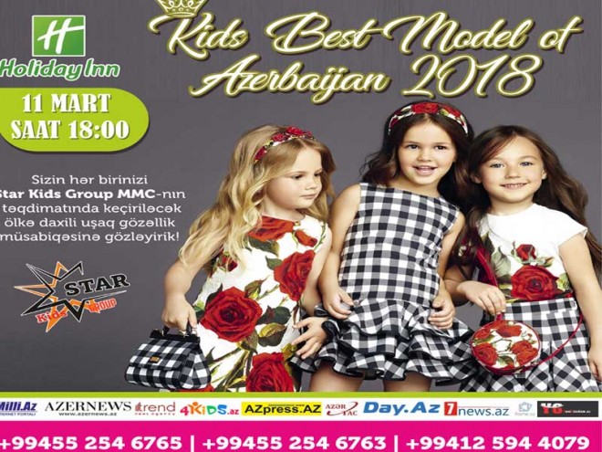 “Kids Best Model of Azerbaijan 2018”də 88 model məharətini göstərdi - reportaj+foto