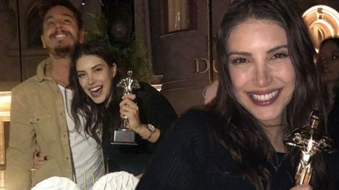 Sevgilisindən aktrisaya sürpriz