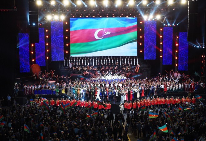 Azərbaycan Xalq Cümhuriyyətinin 100 illiyinə həsr edilən konsert keçirildi - fotolar
