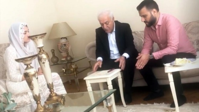 Alişan dini nikah kəsdirib