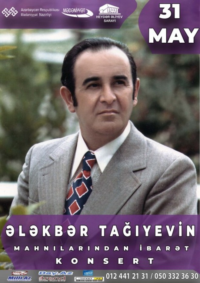 Ələkbər Tağıyevin&nbsp;mahnıları oxunacaq