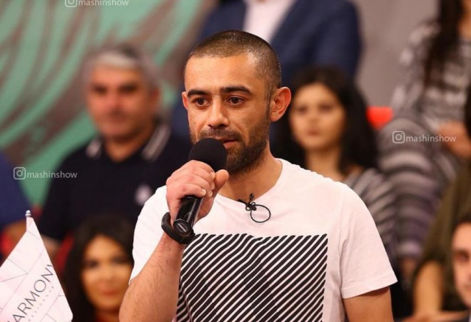 Repçi Uran "Maşın 16"ya rep söylədi - video