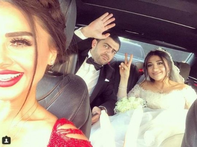 Tunar toy edib ailə qurdu - foto