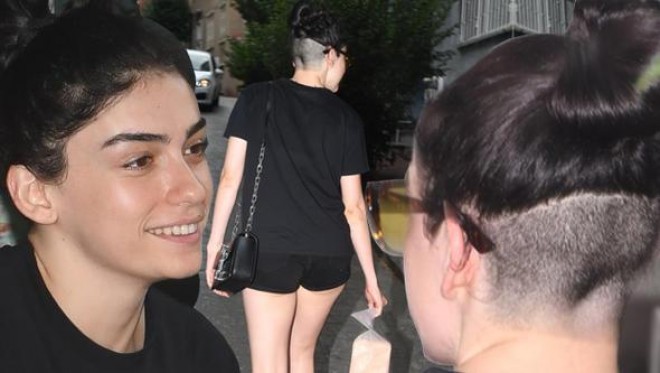 Aktrisa yeni imici ilə diqqət çəkib