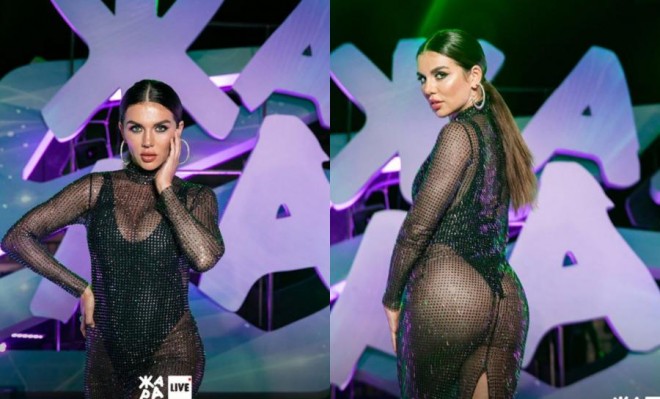 Ukraynalı&nbsp;müğənni "Jara"da geyimi ilə seçildi