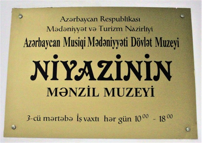 Niyazinin xatirəsinə “Açıq qapı” günü olacaq