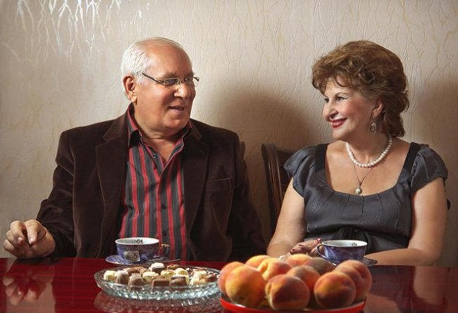 Tanınmış sənətçilərin övlad toyu oldu - foto