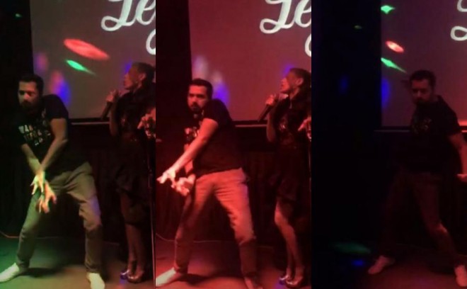 Aparıcı rəqsi ilə gündəmə gəldi - video