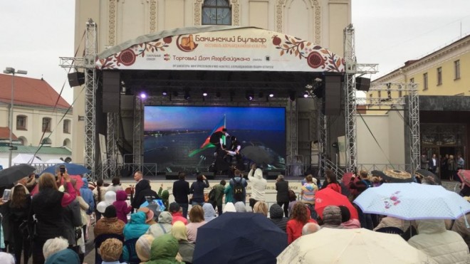 Minskdəki “Bakı Bulvarı” festivalından fotoreportaj