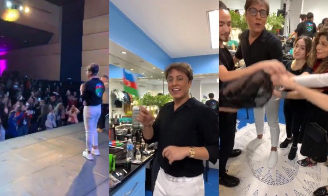 Stilist Anar Braziliyada ustad dərsləri keçdi - video