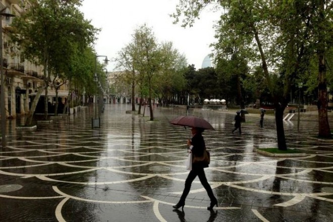 Sabah da yağış yağacaq - proqnoz