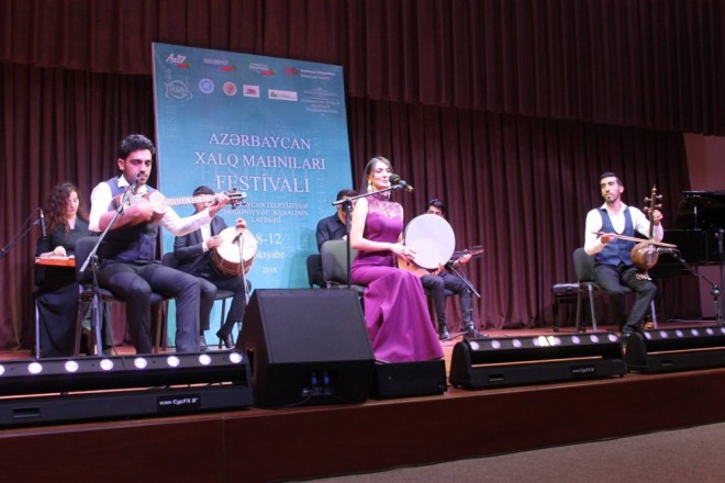“Xalq mahnıları festivalı”nda növbəti konsert oldu - foto