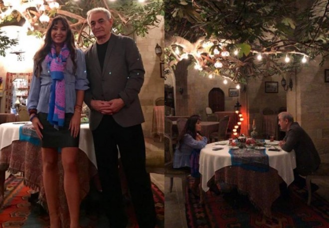 &nbsp;Leyla Əliyeva Xalq artisti ilə görüşdü - foto+video