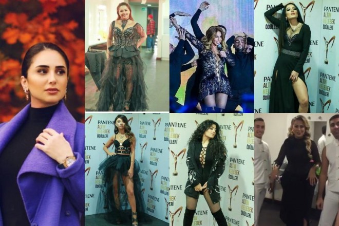 Elnarə Bəkirova ulduzlarının geyimini şərh etdi - foto