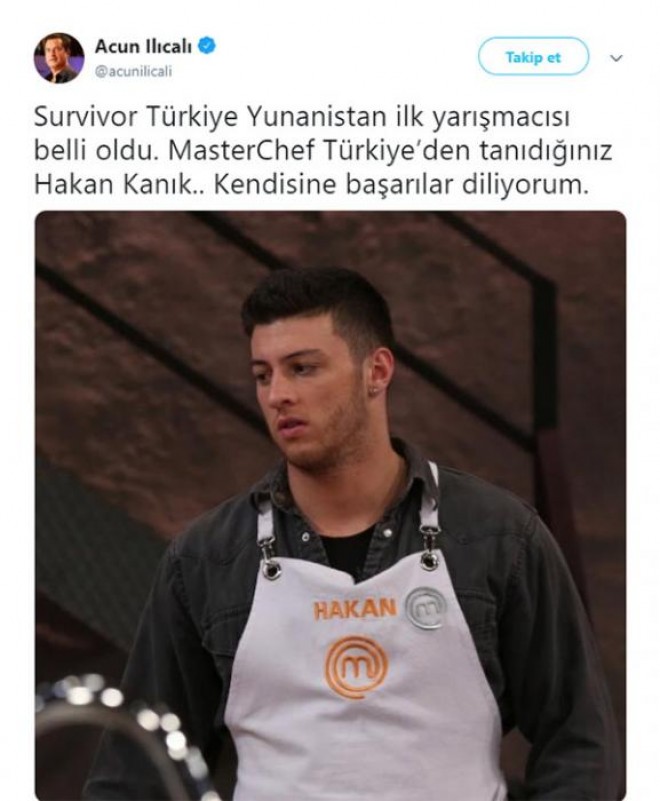 "Survivor"un ilk iştirakçısı bəlli oldu