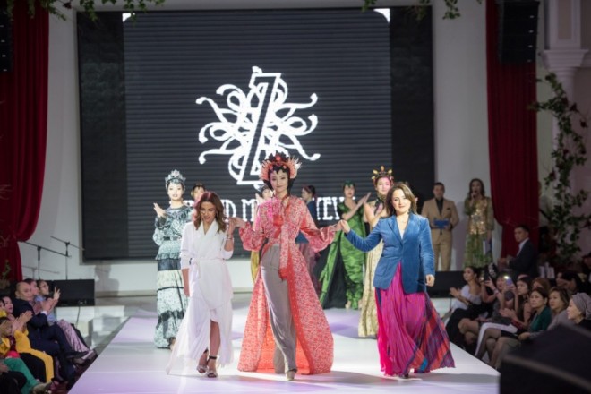 Azərbaycan moda festivalında - foto