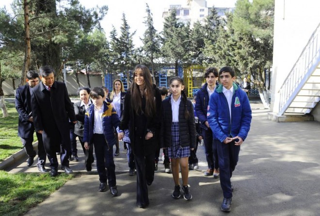 Leyla Əliyeva 2 saylı uşaq evində - foto