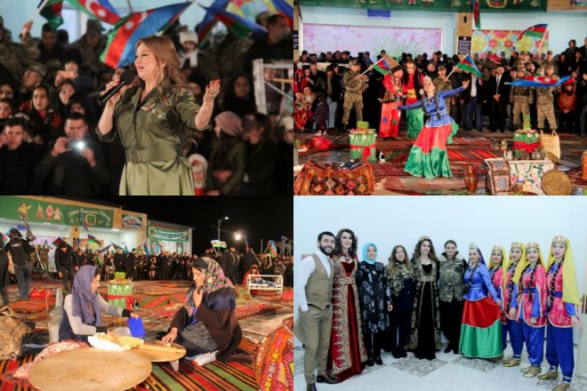Cocuq Mərcanlıda Novruz şənliyi - foto