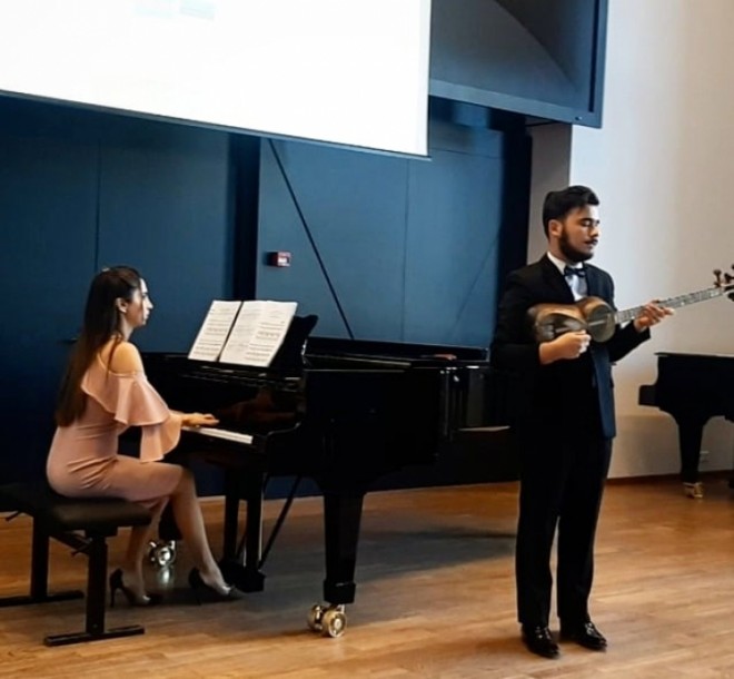 Orkestr artisti Estoniyada çıxış etdi