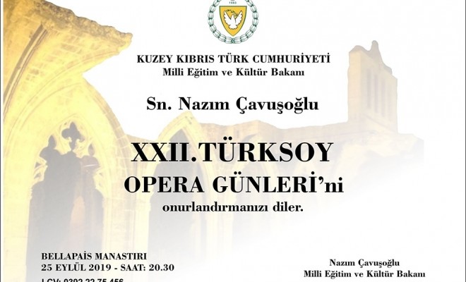 TÜRKSOY Opera Günləri Girnədə olacaq
