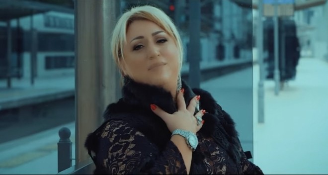 Hava Dolev Bakıda ilk klipini çəkdirdi - foto