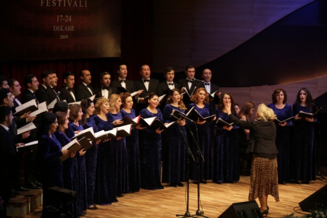 Beynəlxalq Muğam Mərkəzində Xor konserti - foto