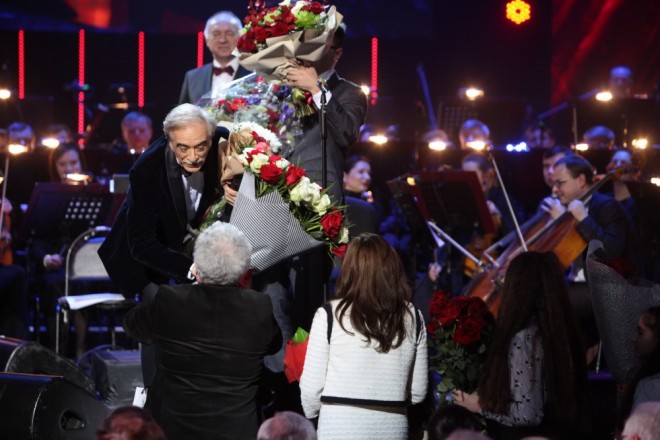 Polad Bülbüloğlunun 75 illiyi qeyd olundu - foto
