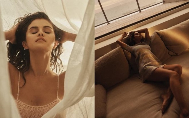 Selena Qomez cəlbedici poz verdi - foto