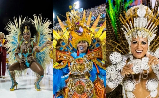 Rio-de-Janeyroda karnaval açıldı - foto