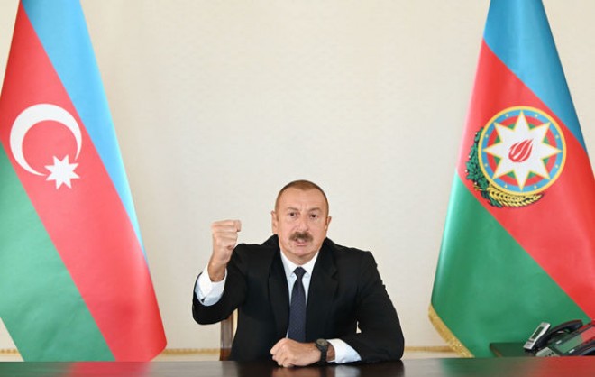 İlham Əliyev: Daha 41 yaşayış məntəqəsi, o cümlədən Laçının kəndləri işğaldan azad edildi