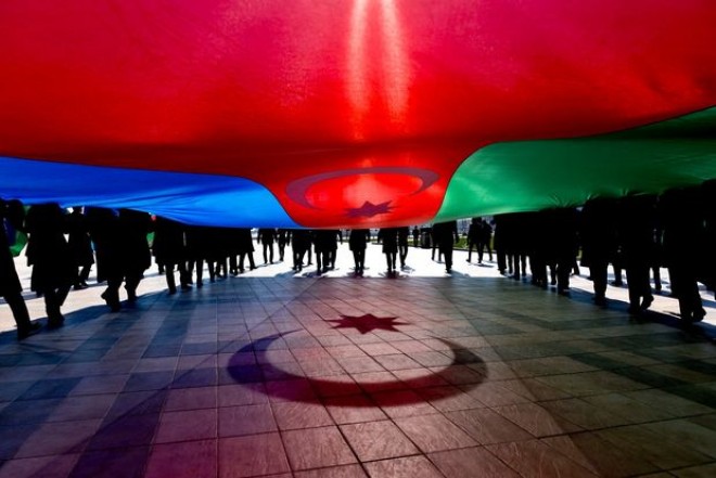 Azərbaycanda Dövlət Bayrağı Günüdür