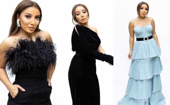 Günay bu dəfə model oldu - foto