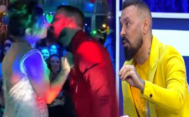 Niyam qadın həmkarının dodağından öpüb - foto
