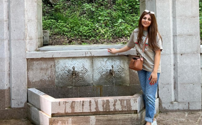 Gülay Zeynallı Şuşada oxudu - foto
