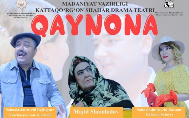 Özbəkistan teatrı Azərbaycana qastrol səfərinə gələcək
Özbəkistan teatrı Azərbaycana qastrola gələcək - foto