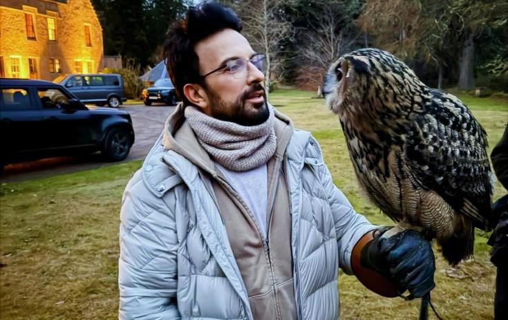 Tarkanın bayquşla ŞƏKİLİ