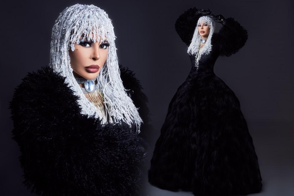 Xalq artistinin maraqlı tərzi - FOTO